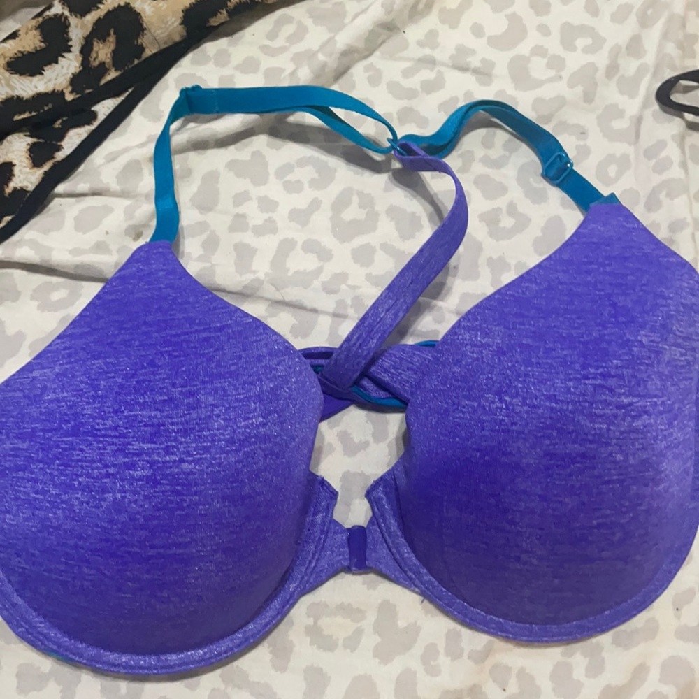 VS front strap backless bra